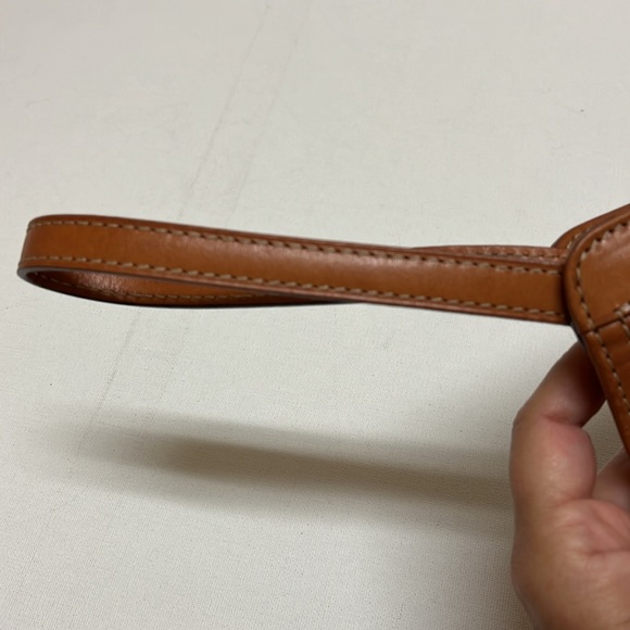 CELINE leather canvas clutch - Picture 8 of 17